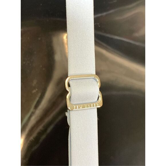 Ted Baker London Women's Floral Mixed Valens Lace Midi Dress Blue Size 4-6 NWT - Picture 13 of 13